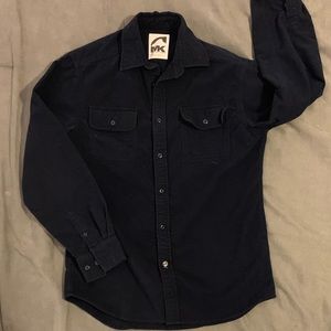 Mountain Khaki chamois sorry Navy men's size small